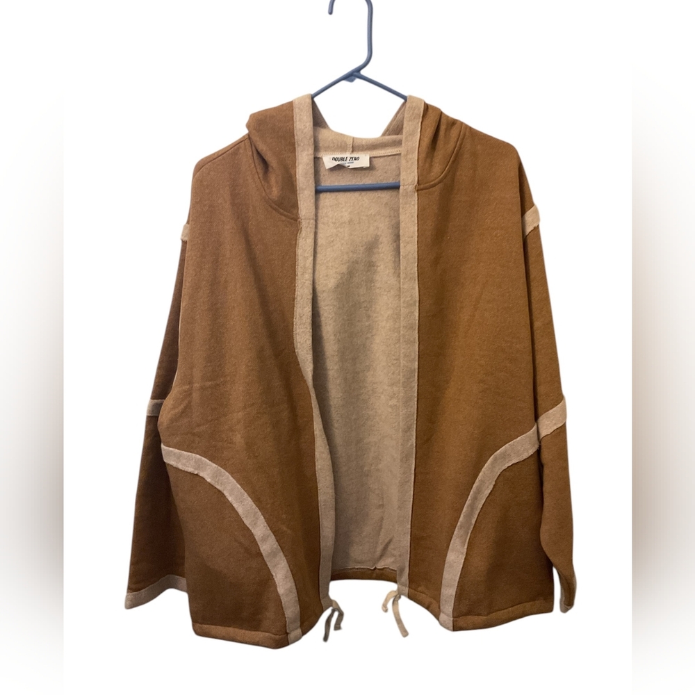 Double Zero NWOT WOMENS M JACKET  SWEATSHIRT HOODIE CARDIGAN